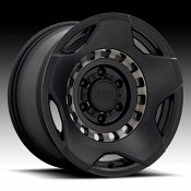 Black Rhino Muzzle Matte Black Machined GTCC Custom Truck Wheels